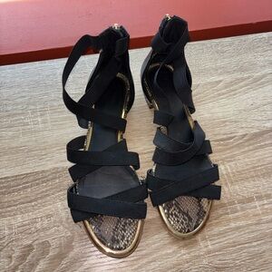 Brown Strappy Sandals